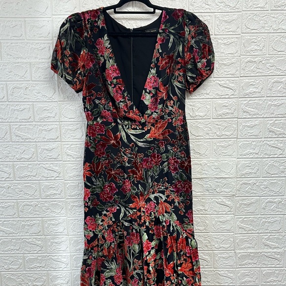 House of Harlow flowered dress size large - Picture 5 of 5